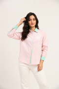 COLLAR STRIPE SHIRT