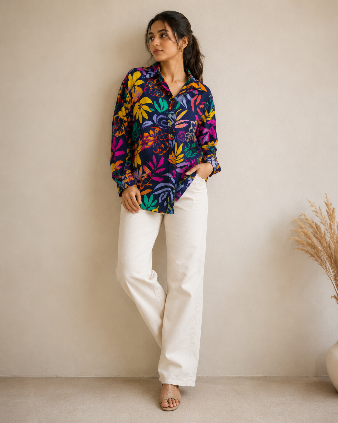 COLOUR BLOOM SHIRT