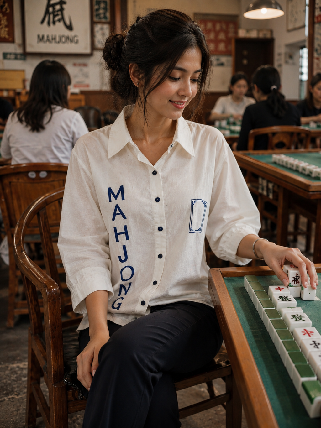 MAHJONG TILE POCKET