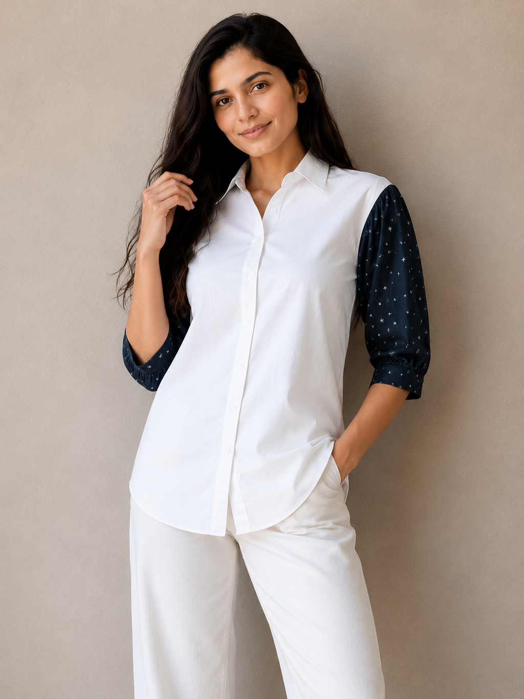 MIDNIGHT STAR SLEEVE SHIRT