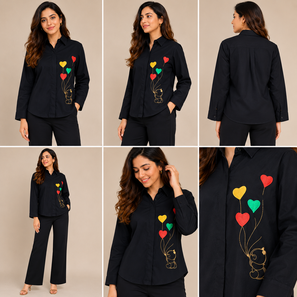 BLACK TEDDY SHIRT