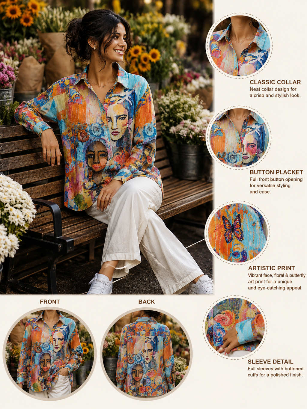 FACE PRINT SHIRT