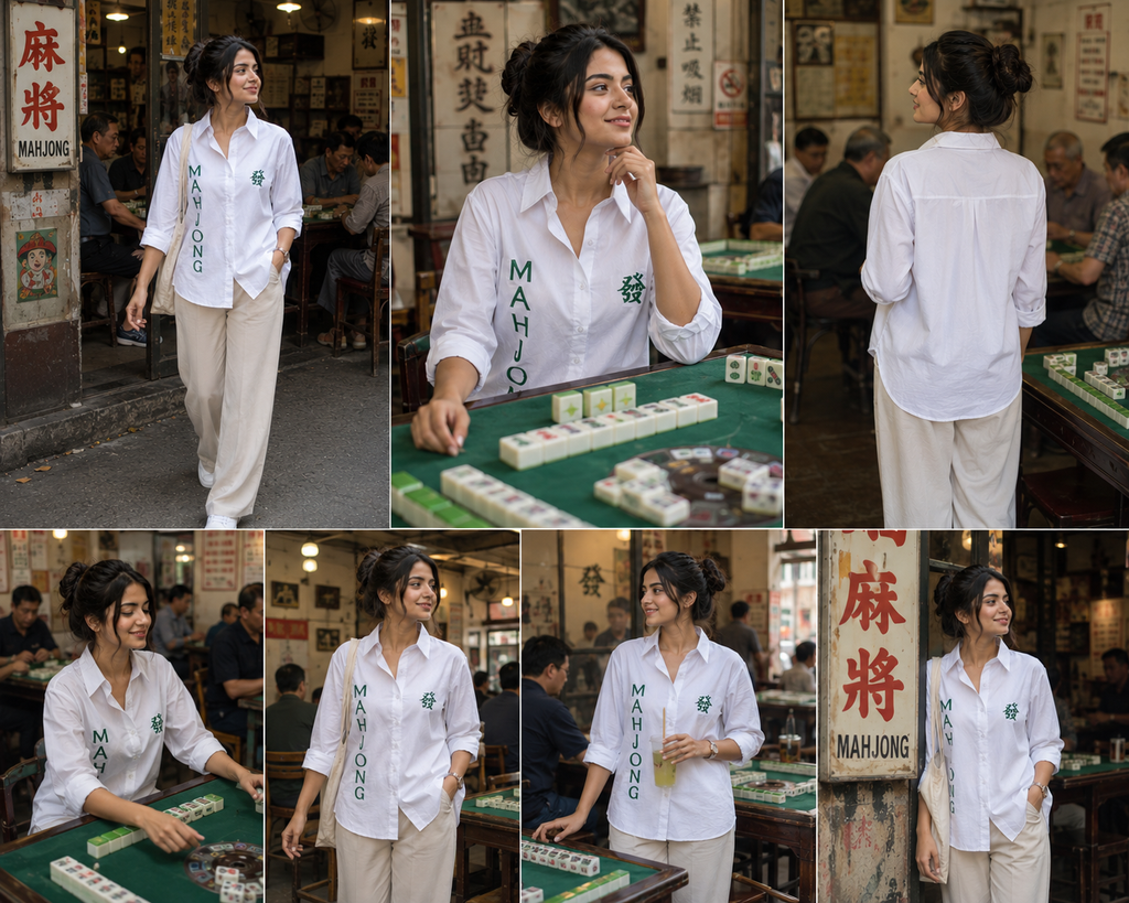 "MAHJONG  TYPOGRAPHY