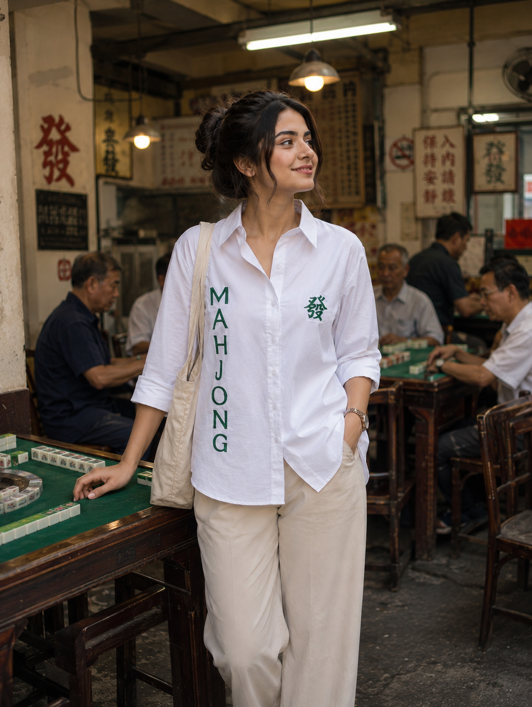 "MAHJONG  TYPOGRAPHY
