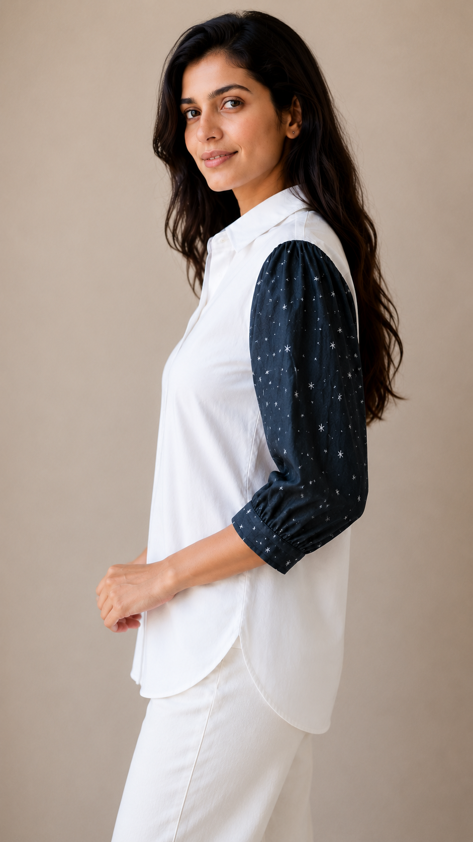 MIDNIGHT STAR SLEEVE SHIRT