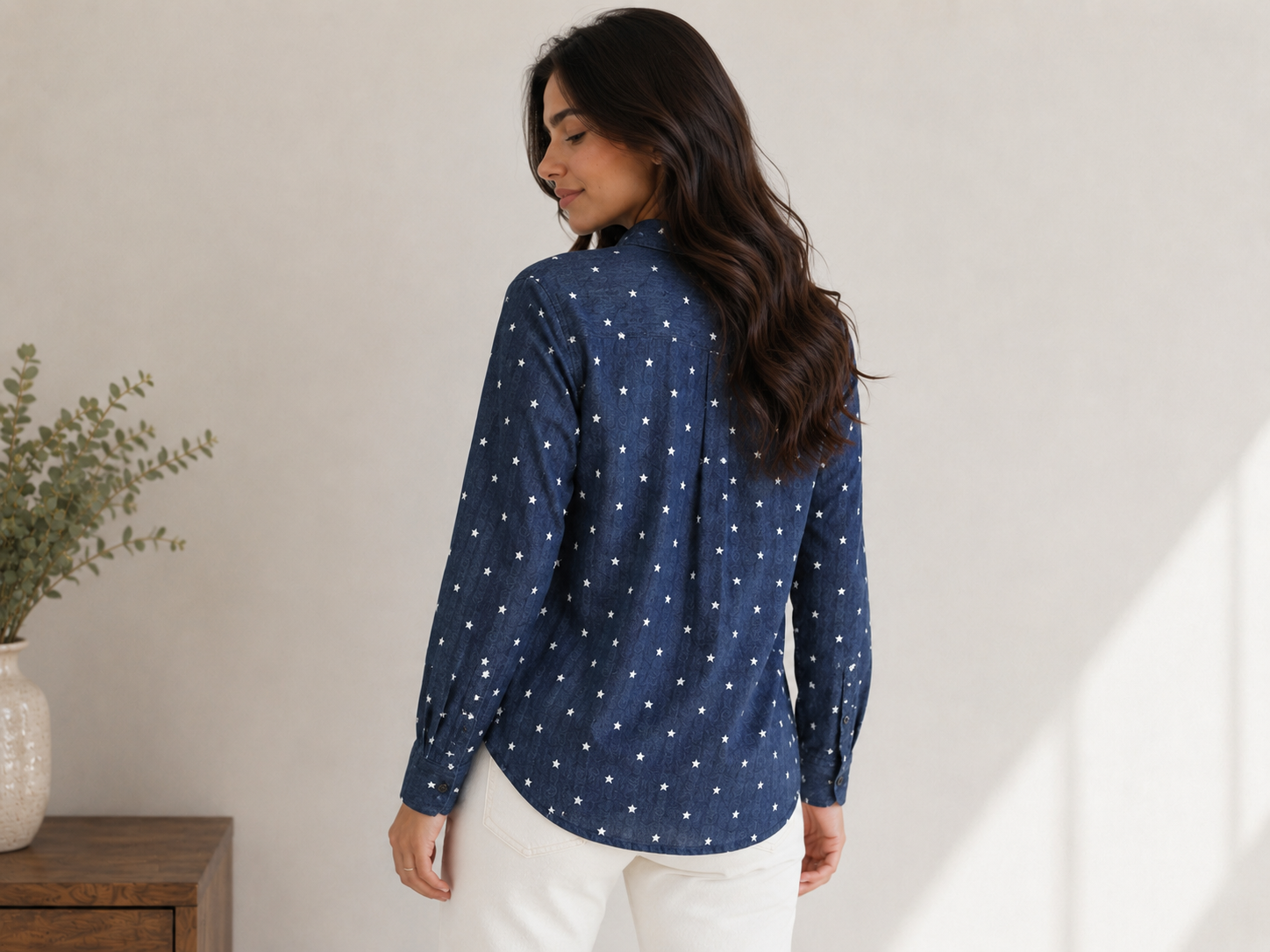 SOFT DENIM STAR SHIRT