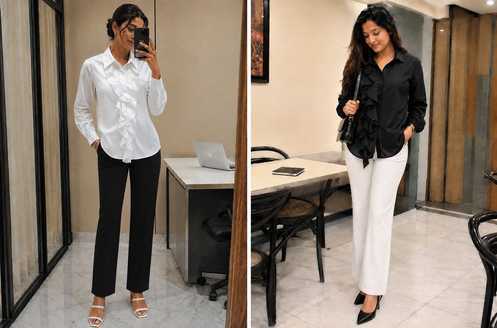 RUFFLE SHIRT